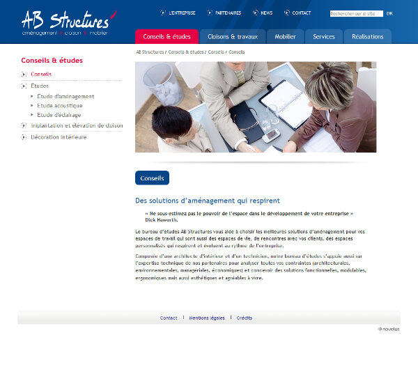 AB Structures - Amnagement et agencement de bureaux sur Montpellier